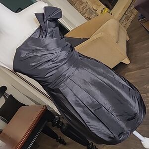 uo sz S strapless black dress